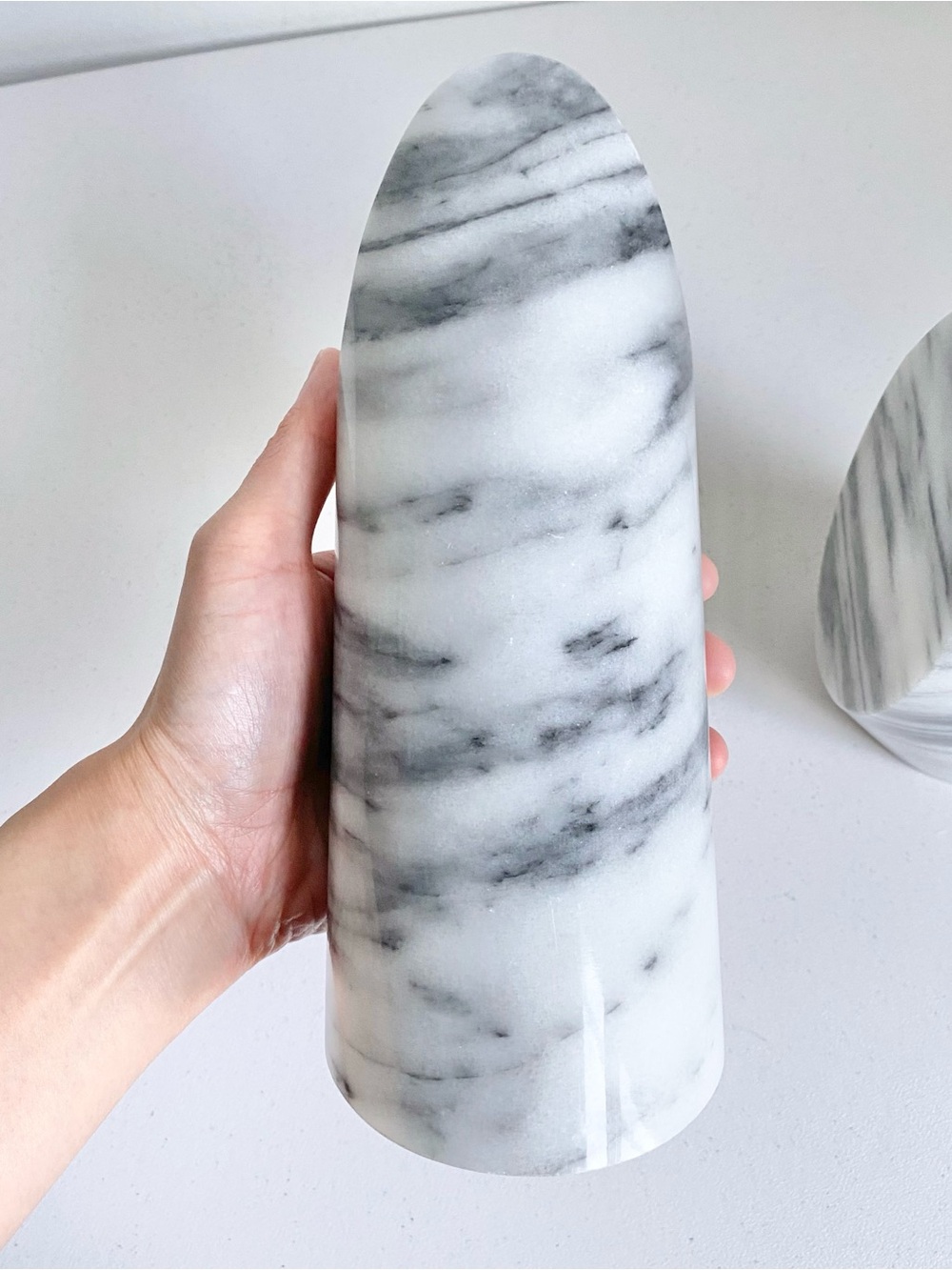 Marble Cylindrical Bookends - Picture 8 of 13